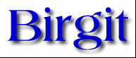 Birgit First Name
