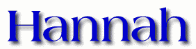 Hannah First Name