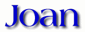 Joan First Name