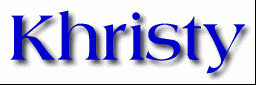 Khristy First Name