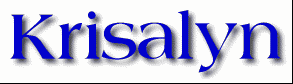 Krisalyn First Name