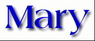 Mary First Name