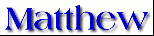 Matthew First Name