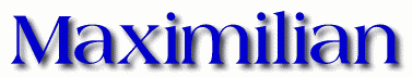 Maximilian First Name