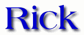 Rick First Name