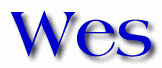 Wes First Name