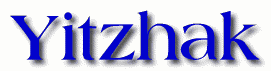 Yitzhak First Name