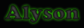 Alyson First Name