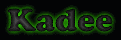 Kadee First Name