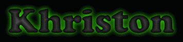 Khriston First Name