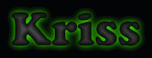 Kriss First Name