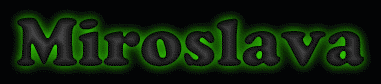 Miroslava First Name
