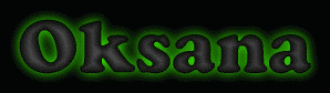 Oksana First Name