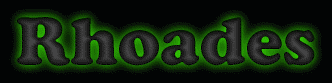 Rhoades First Name