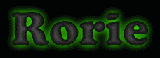 Rorie First Name