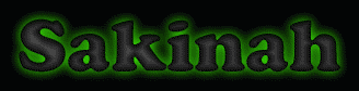 Sakinah First Name