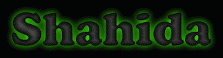Shahida First Name