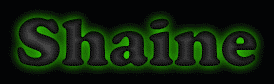 Shaine First Name