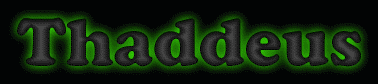 Thaddeus First Name