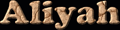Aliyah First Name