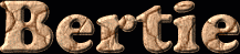 Bertie First Name