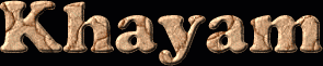 Khayam First Name