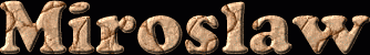 Miroslaw First Name