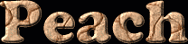 Peach First Name