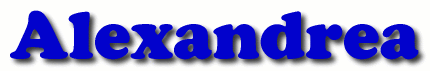 Alexandrea First Name