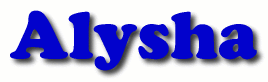Alysha First Name