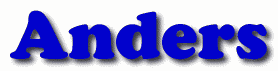 Anders First Name