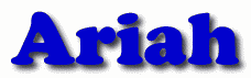 Ariah First Name