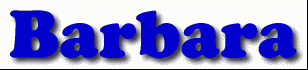 Barbara First Name