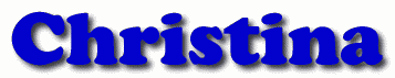 Christina First Name