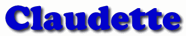 Claudette First Name