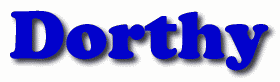 Dorthy First Name
