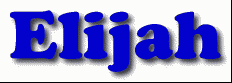 Elijah First Name