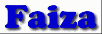 Faiza First Name