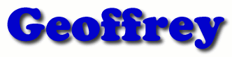 Geoffrey First Name