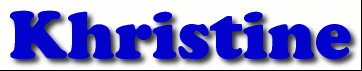 Khristine First Name