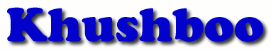 Khushboo First Name