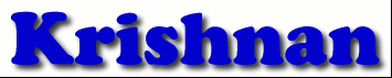 Krishnan First Name