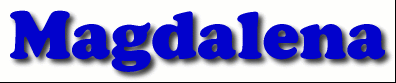 Magdalena First Name