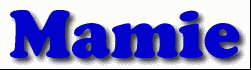 Mamie First Name