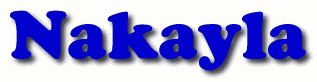 Nakayla First Name