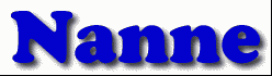Nanne First Name