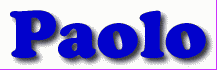 Paolo First Name