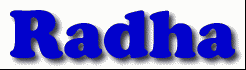 Radha First Name
