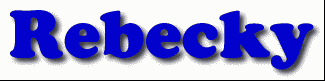 Rebecky First Name