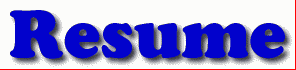 Resume First Name